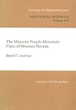 The Miocene Purple Mountain Flora of Western Nevada