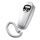 GE Corded Slimline 29263GE1 Phone with Caller ID - White