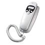 GE Corded Slimline 29263GE1 Phone with Caller ID - White