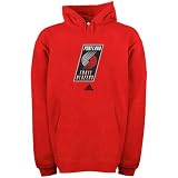 Portland Trail Blazers adidas Full Primary Logo Hooded Sweatshirt