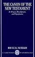 The Canon of the New Testament: Its Origin, Development, and Significance
