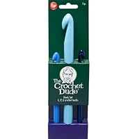 Boye Crochet Dude Plastic Crochet Hook Set