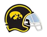 University of Iowa Hawkeyes Neon Football Helmet