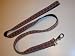 Sandia Pet Products Rust Egyptian Blocks Pattern dog leash - 6 foot