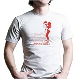 I SAW MOMMY KISSING MRS. CLAUS T-Shirt - 100% Fine Jersey Combed Cotton MENS / UNISEX T-Shirt - Sweat Shop Free