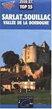 Carte de randonn&eacute;e : Sarlat - Souillac