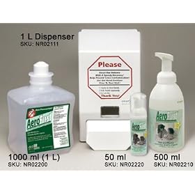 Aero First 70 percent Alcohol Non Aerosol Foaming Hand Sanitizer   500 ml w  pump
