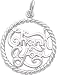 Thank You, Sterling Silver Charm by Rembrandt Charms
