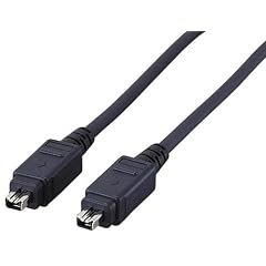 ELECOM IEEE1394[4pin-4pin]ケーブル 1.0m ブラック IE-441BK