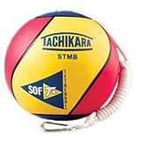 Tachikara STMB extra soft tetherball (gold/royal/scarlet).