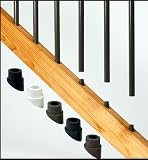 Black Stair DECKORATORS Connecters for balusters, 20/pk [CAPITOL CITY LUMBER]