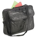 Genuine Leather Briefcase - 16 1/2" Leather Briefcase
