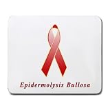Epidermolysis Bullosa Awareness Ribbon Mouse Pad