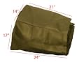 Toro 21" Commercial Bag replacement grass bag. Bag ONLY