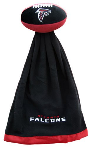 Atlanta Falcons NFL Baby Security Blanket w/ Snuggle Ball