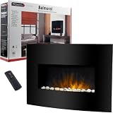 ProLectrix Balmoral Electric Fireplace Heater w/ Remote 410GDk2GDkL. SL160 ProLectrix Balmoral Electric Fireplace Heater w/ Remote