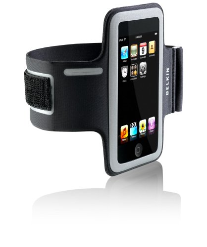 Childrens Toyshop  Electronics : Belkin iPod Touch Neoprene Armband - Black/Gray