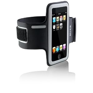 Belkin iPod Touch Neoprene Armband - Black/Gray
