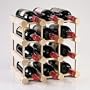 Modular 12 Bottle Wine Rack -Natural