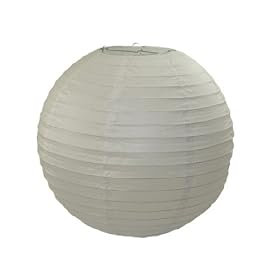 14" White Paper Lantern