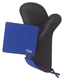 Kitchen Grips Gourmet Oven Mitt 2-Piece Set, Blue