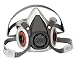 3M 6000 Series Respirator Facepiece Medium (Most Common) (No Eye Protection)