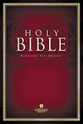 Holy Bible Holman Christian Standard Bible: Red-Letter Text Edition
