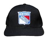 NHL New York Rangers Hockey Snap Back Vintage Hat Cap - Black