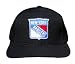 NHL New York Rangers Hockey Snap Back Vintage Hat Cap - Black