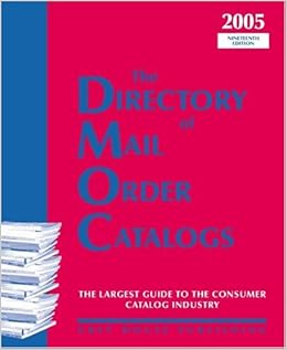 Directory of Mail Order Catalogs: A Comprehensive Guide to Consumer Mail Order Catalog Companies ...