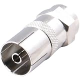 Daffodil TAA234 F Plug to Coax Socket Adaptor
