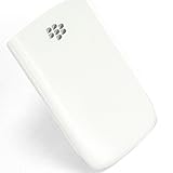 NEW BLACKBERRY OEM 9800 TORCH WHITE BACK BATTERY DOOR COVER