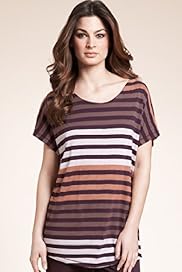 Autograph Striped Longline Pyjama Top
