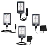 Gomadic for the PalmOne Tx - Road Warrior Kit for the PalmOne Tx includes a Car & Wall Charger AND USB cable AND Battery Extender - Gomadic Brand w/ TipExchange Technology