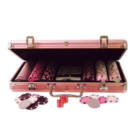 300 Piece Pink Poker Set (1399)