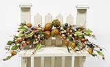 Primitive Artificial Pineapple and Berries Swag in Warm Hues