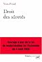 Droit des s�ret�s