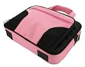 rooCase Dell Inspiron 13.3-Inch Laptop Carrying Case - Pink / Black Deluxe Bag