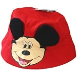 Disney Mickey Mouse Red Bucket Hat for Kids - Mickey Hat Bucket Style