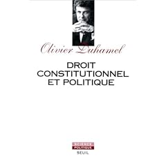 Droit constitutionnel et politique