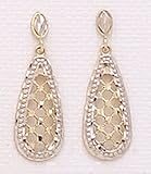 14kt White Gold Diamond Earrings- E8619