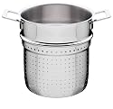 A di Alessi Pots&Pans Pierced Basket for Pasta, Set, (AJM306)