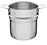 A di Alessi "Pots & Pans" Pierced Basket For Alessi Pasta-Set