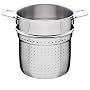 A di Alessi Pots&Pans Pierced Basket for Pasta, Set, (AJM306)