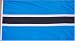 Botswana National Country Flag - 3 foot by 5 foot Polyester (New)
