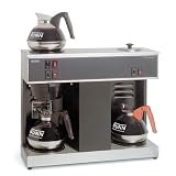 BUNN 04275.0031 Pourover Coffee Brewers with 3 Warmers VPS BLACK