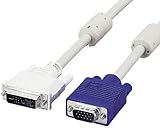 ELECOM DVIP[u(AiOڑp) D-Sub15pin(mini)IX-DVII-I29pinIX 1.5m CAC-DV15I