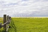 Wallmonkeys Peel and Stick Wall Decals - Prairie Landscape - Fence Line - 36