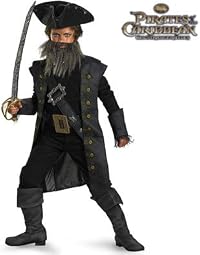 Black Beard Deluxe Child Costume