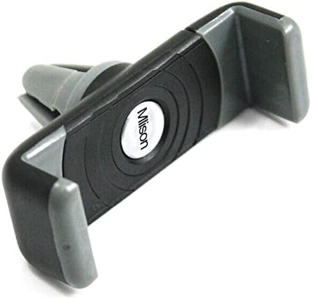 Mlison Air Vent Universal Smartphone Car Mount Holder Cradle for Iphone 6 5 5s 5c 4 4s Samsung Galaxy S5 S4 S3 Note 3 and All Smartphones in Black Portable Smartphone Car Mount